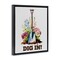 Stupell Industries Dig In Gardening Phrase Floater Framed Canvas Wall Art Design by Karen Smith